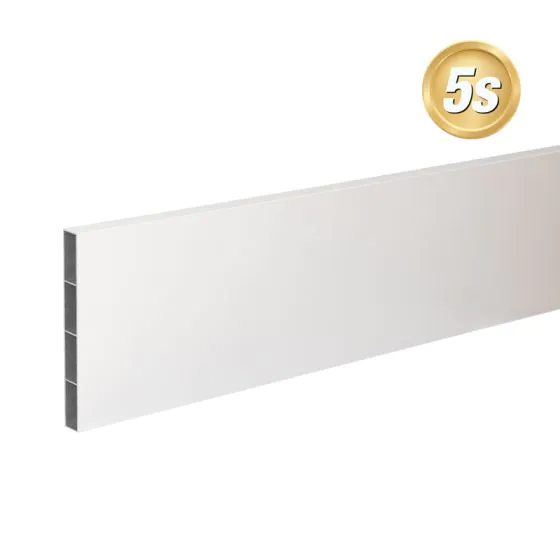 Alu Querlatte 20 x 200 mm - Farbe: grau 5S, Länge: 300 cm, Höhe: 20 cm