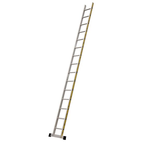 Anlegeleiter Euro-Light  Mod. 201 - Sprossenzahl: 15, Länge: 4,24 m