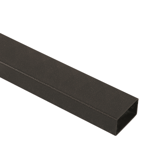 Handlauf 50 x 30 mm - Farbe: antik schwarz