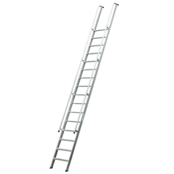 Profi Stufenleiter Mod. 222 mit 2 Handläufen  - Stufenanzahl: 16, Länge: 5,48 m