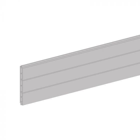 Sichtschutz Trend WPC Profil - Farbe: grau, Länge: 200 cm, Höhe: 19,5 cm, Tiefe: 2 cm