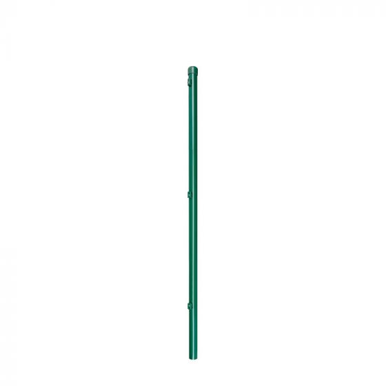 Zaunpfosten Mod. Dingo - Ø: 38 mm, für Zaunhöhe: 175 cm, Pfostenlänge: 230 cm, Ausführung: grün beschichtet, Anwendung: zum Einbetonieren