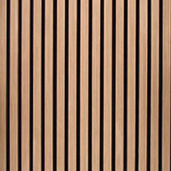 Akustikpaneele für Decke & Wand - Modell: Kirsche - künstliches Holzfurnier, Maße: 2400 x 600 x 21 mm, Stück: 2, Packungsinhalt: ca. 2,88 m²