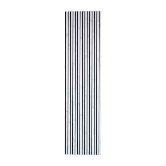 Akustikpaneele für Decke & Wand - Modell: Weißer Marmor PVC - künstliches Holzfurnier, Maße: 2400 x 600 x 21 mm, Stück: 2, Packungsinhalt: ca. 2,88 m²