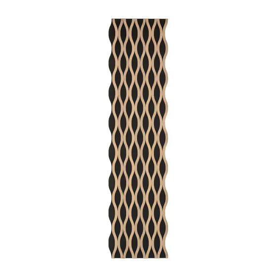 Akustikpaneele für Decke & Wand - Modell: Eiche hell - künstliches Holzfurnier, Maße: 2400 x 600 x 21 mm, Stück: 2, Packungsinhalt: ca. 2,88 m²