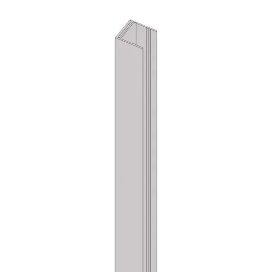 Alu U-Profil 2-teilig für 44 mm Profile