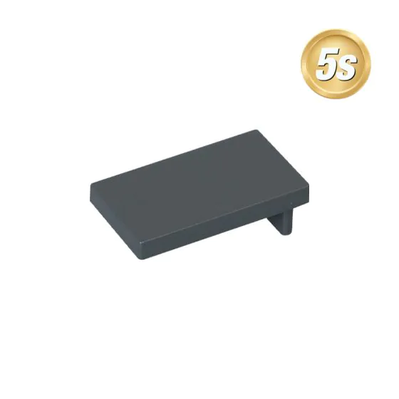 U-Profil Abdeckkappen stirnseitig für U-Profil: 44 mm - Farbe: anthrazit 5S