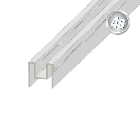 Alu Adapterprofil Oxford - Farbe: grau, Länge: 100 cm