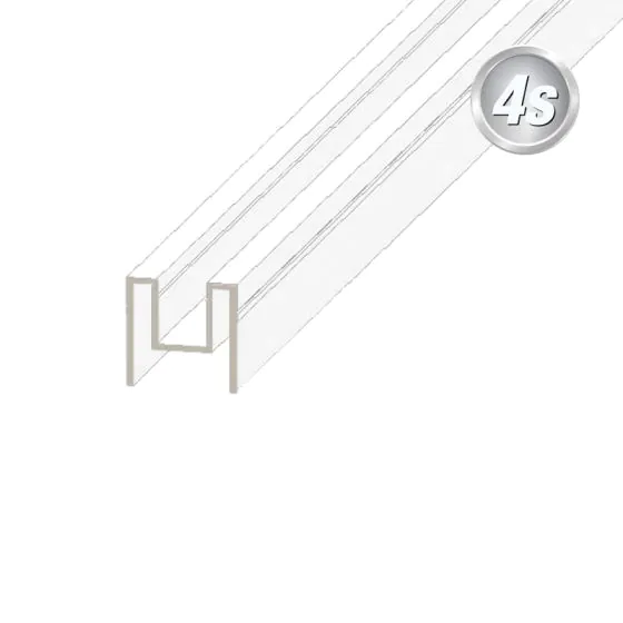 Alu Adapterprofil Oxford - Farbe: weiß, Länge: 100 cm