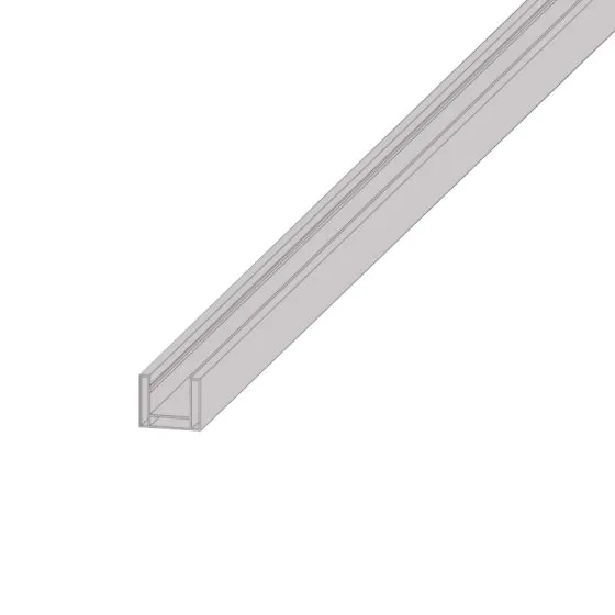 Alu Zauntragprofil 70 x 60 mm