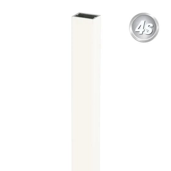 Alu Ornamente 30 x 20 mm - Farbe: weiß, Länge: 100 cm, Höhe: 3 cm