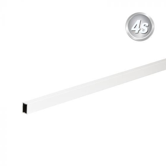 Alu Querlatte 20 x 30 mm - Farbe: weiß, Länge: 200 cm, Höhe: 3 cm