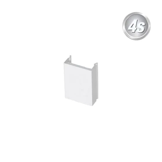 Alu Abstandhalter - Farbe: grau, Länge: 5 cm