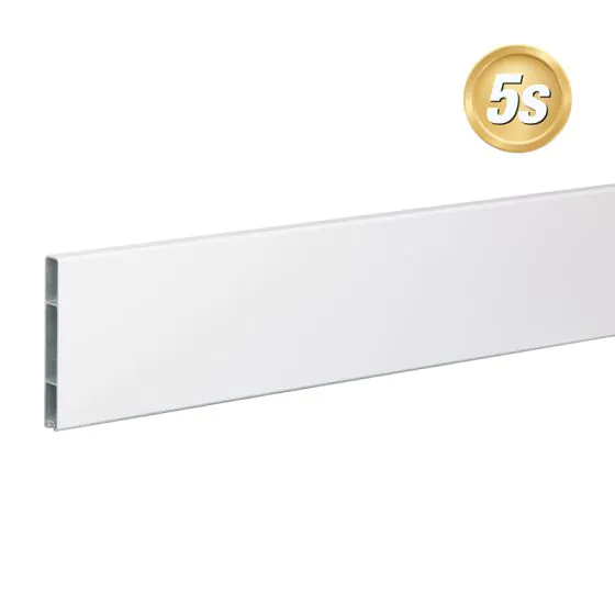 Alu Abschlussprofil 150 x 20 mm  - Farbe: grau 5S, Länge: 250 cm