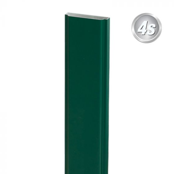 Alu Latte 78 x 20 mm - Farbe: grün, Länge: 75 cm