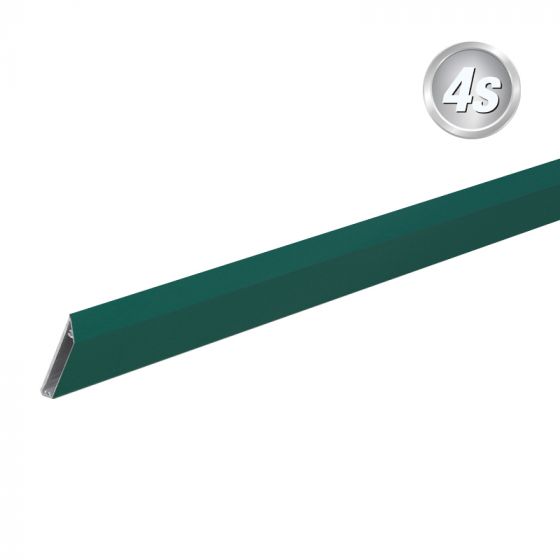 Alu Lamellen Profil 44 mm  - Farbe: grün, Länge: 250 cm