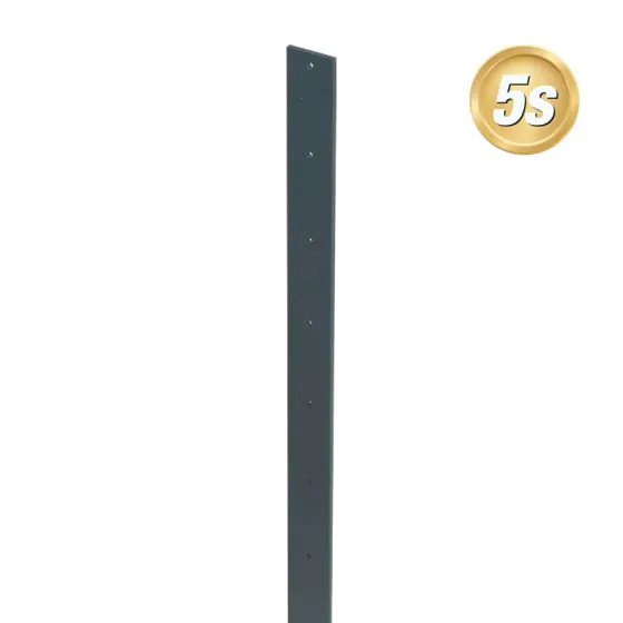 Alu Versteifungsprofil - Farbe: anthrazit 5S, Länge: 191,1 cm