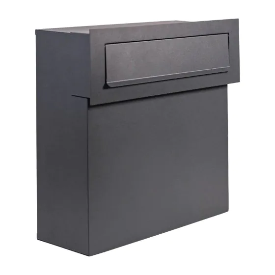 Briefkasten Mod. BK-38 - Farbe: anthrazit 5S RAL 7016