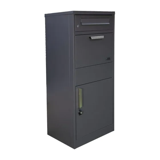 Briefkasten inkl. Paketfach Mod. 50A - Farbe: anthrazit