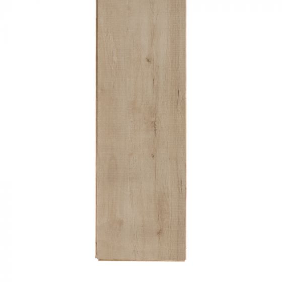 Design Boden mit Holzkern Click-System 1200 x 290 x 15 mm, 4 Stück  - Modell: BRUCKNER Eiche hell