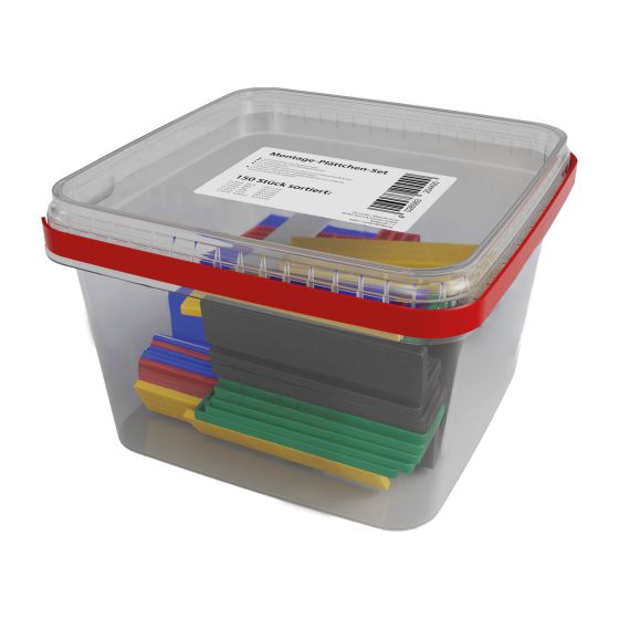 Unterlagsplatten Set 150-teilig