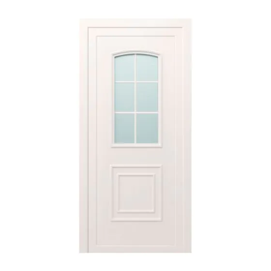 Kunststofftür Mod. Classic 2 - 1000 x 2100 mm (B x H), Anschlag: innen links - DIN links