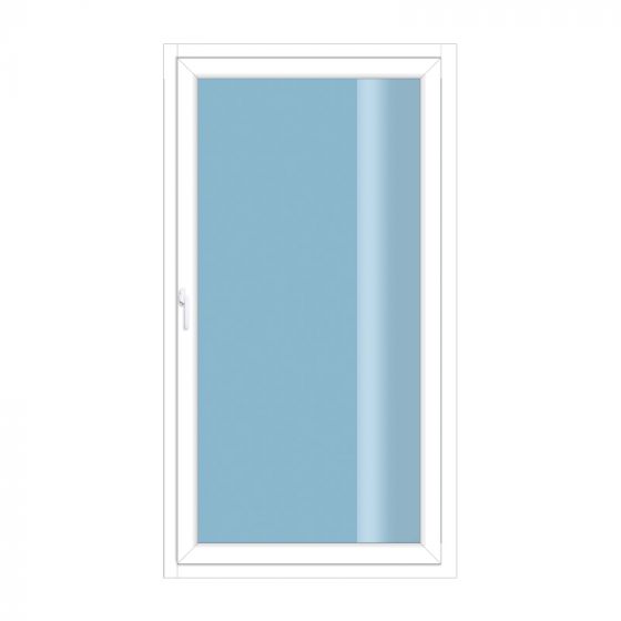 Kunststoff Terrassentür 1-flügelig Dreh- / Kipp - Maße (B x H): 1000 x 2000 mm, Farbe außen / innen: anthrazit / weiß, Anschlag: DIN-rechts