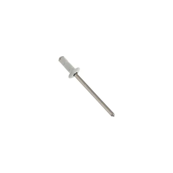  Nieten 4 x 10 mm - Farbe: grau, Stück: 1