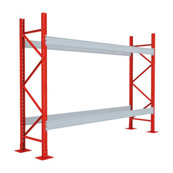 Palettenregal Mod. Max Heavy - Höhe: 2700 mm, Breite: 3600 mm, Tiefe: 800 mm