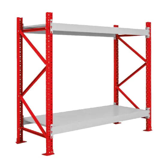 Schwerlastregal Mod. Max - Höhe: 2500 mm, Breite: 2500 mm, Tiefe: 800 mm