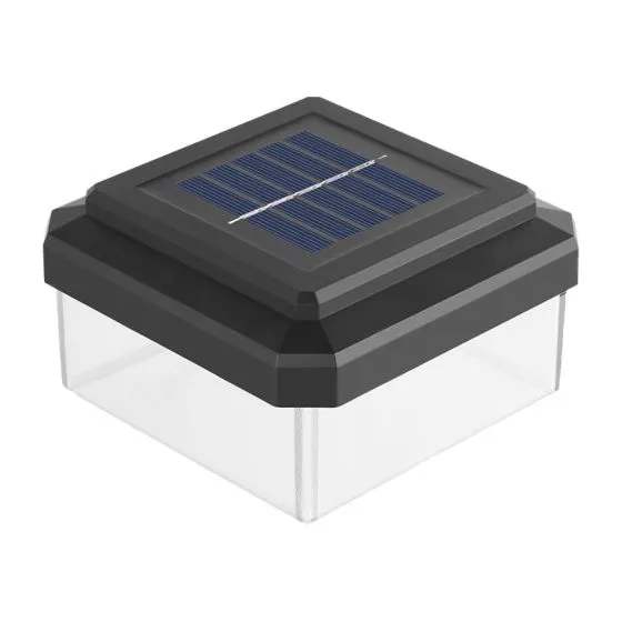 Solarleuchte für Zaunpfosten 100 x 100
