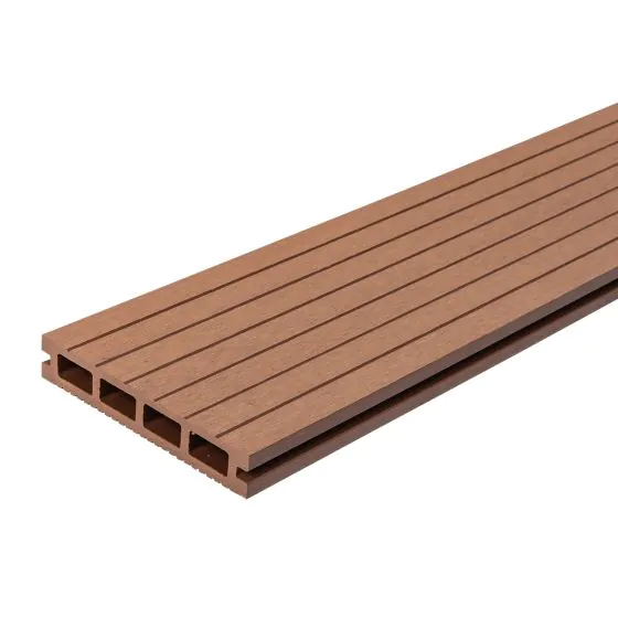 Terrassendielen WPC - Länge: 2900 mm, Querschnitt: 140 x 25 mm, Farbe: braun