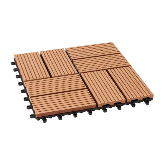 Terrassenfliese WPC Mailand -  Abmessungen: 300 x 300 mm