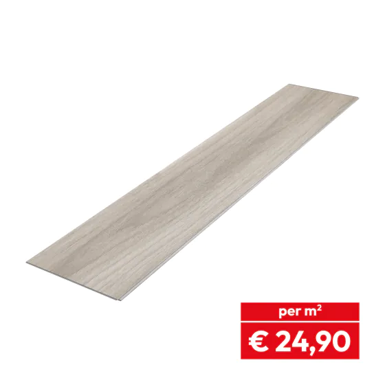 Vinylboden SPC Clicksystem 1220 x 229 x 6,5 mm (LxBxH) - Modell: BRAHMS Walnuss Dekor