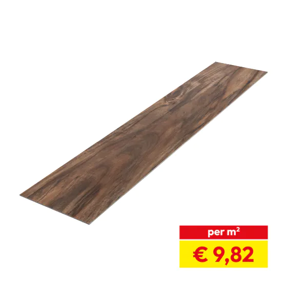 Vinylboden Loose Lay 1220 x 228 x 5 mm (LxBxH) - Modell: CHOPIN Walnuss Dekor