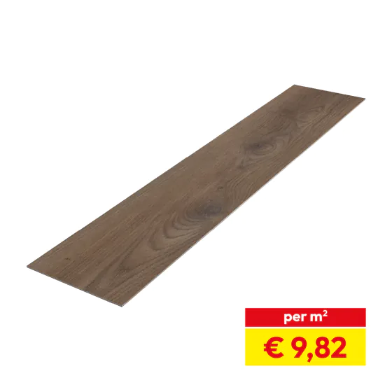 Vinylboden Loose Lay 1220 x 228 x 5 mm (LxBxH) - Modell: GLUCK Eiche Dekor