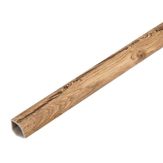 Winkelprofil rund 2400 x 28 x 15 mm - Modell: HAYDN Eiche Dekor