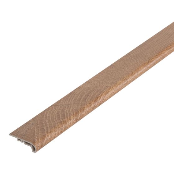 Stufenauflage für Loose Lay Vinyl, 2400 x 55 x 18 mm - Modell: ROSSINI Holz Dekor