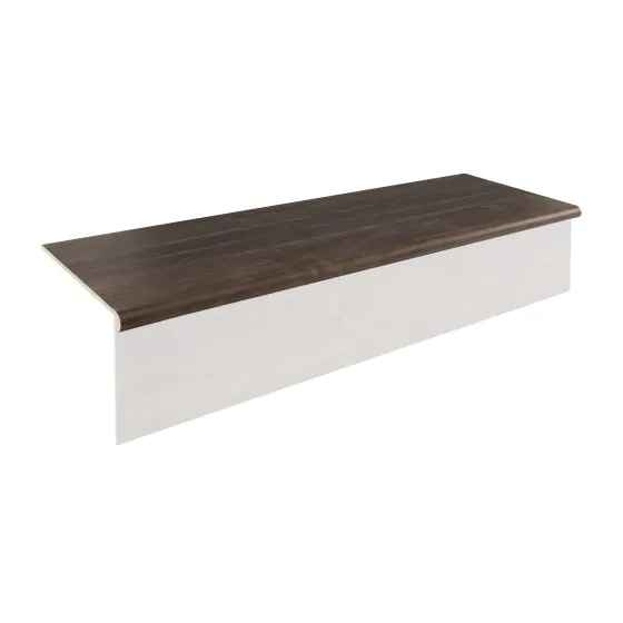 Stufenauflage Vinyl 1200 x 300 x 30 mm  - Modell: SCHUBERT Eiche Dekor