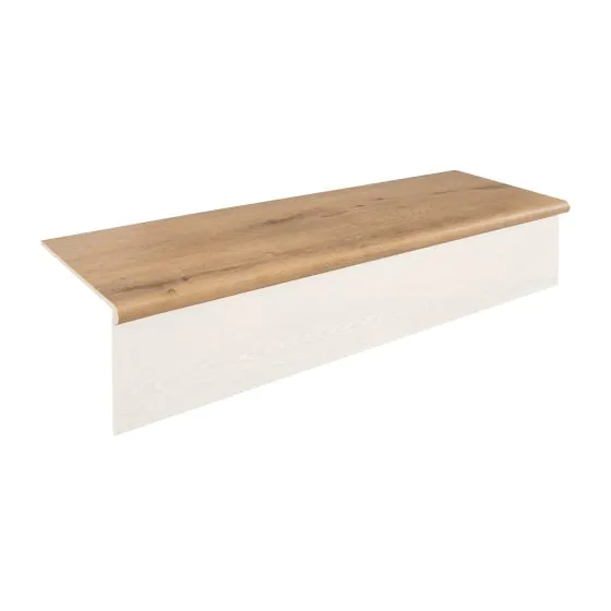 Stufenauflage Vinyl 1200 x 300 x 30 mm  - Modell: VIVALDI Eiche Dekor