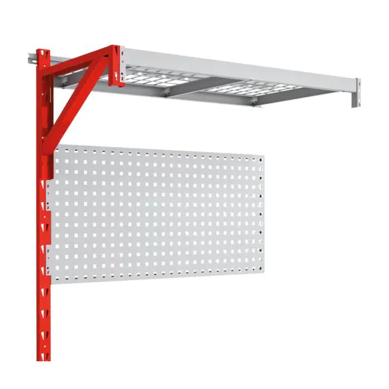 Erweiterungsset für Wandregal Mod. Flexi - Höhe: 1150 mm, Breite: 972 mm, Tiefe: 530 mm