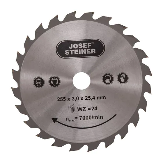 Kappsägeblatt Ø 255 mm für Aluminium