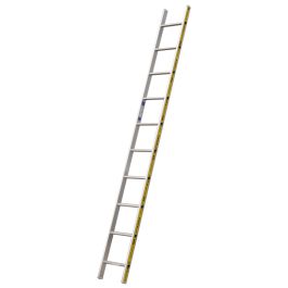 Anlegeleiter Euro-Light  Mod. 201 - Sprossenzahl: 10, Länge: 2,84 m