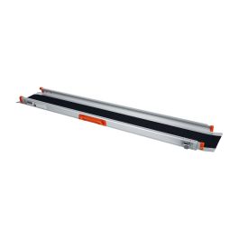 Alu Auffahrtsrampe teleskopisch - min./max. Länge: 1,37 / 2,40 m, max. Belastbarkeit Paar*: 270 kg