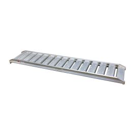 Aluminium Auffahrtsrampe PRO max. Belastbarkeit Paar*: 2400 kg - Länge: 2,42 m