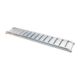 Aluminium Auffahrtsrampe max. Belastbarkeit Paar*: 1800 kg - Länge: 2,43 m