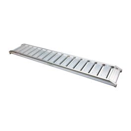 Aluminium Auffahrtsrampe PRO max. Belastbarkeit Paar*: 2400 kg - Länge: 2,73 m