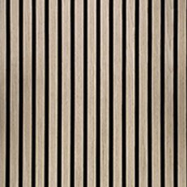 Akustikpaneele für Decke & Wand - Modell: Eiche hell - künstliches Holzfurnier, Maße: 2400 x 600 x 21 mm, Stück: 2, Packungsinhalt: ca. 2,88 m²