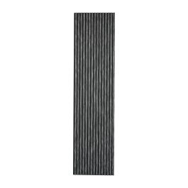 Akustikpaneele für Decke & Wand - Modell: Grau meliert - künstliches Holzfurnier, Maße: 2400 x 600 x 21 mm, Stück: 2, Packungsinhalt: ca. 2,88 m²