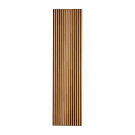 Akustikpaneele für Decke & Wand - Modell: Kirsche - künstliches Holzfurnier, Maße: 2400 x 600 x 21 mm, Stück: 2, Packungsinhalt: ca. 2,88 m²